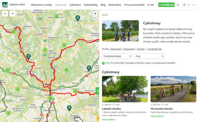 Cyklisté vítáni